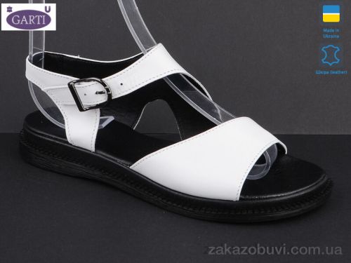 Anmei \ Босоножки Garti 138 белый кожа #2