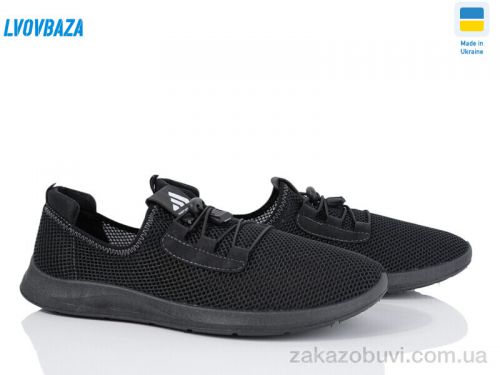 Ambitionfly \ Кроссовки Lvovbaza Paolla 189-3101 чорна сітка #2