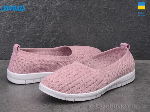 disaiheijiin \ Слипоны Lvovbaza B&R 301 розовый #2