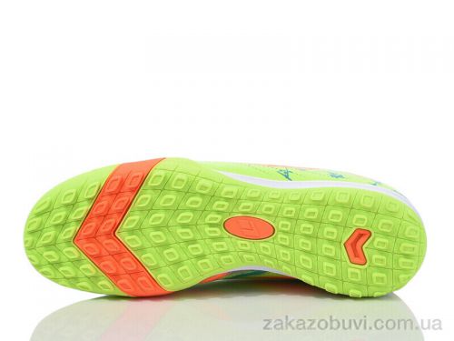 Coqui \ Футбольная обувь Restime DIWB25652-1 lime-cyan-orange #2
