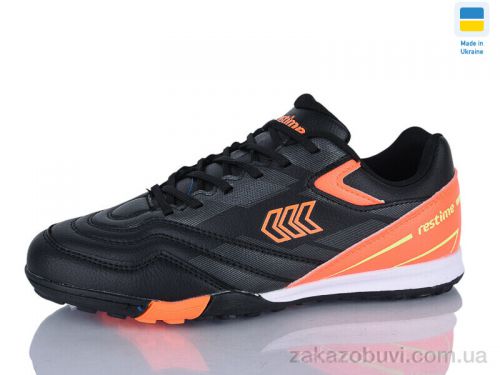 Футбольная обувь Restime DWB26720-1 black Футбольная обувь Restime DWB26720-1 black