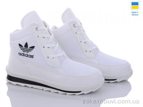 Bento \ Ботинки Selena 117AD білий б/п смужка. #2