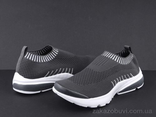 A Andaina \ Кроссовки Violeta 24-109 d.grey-white #2