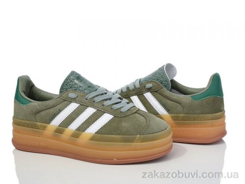  \ Кроссовки Violeta HD60-1106-6 green-white #2